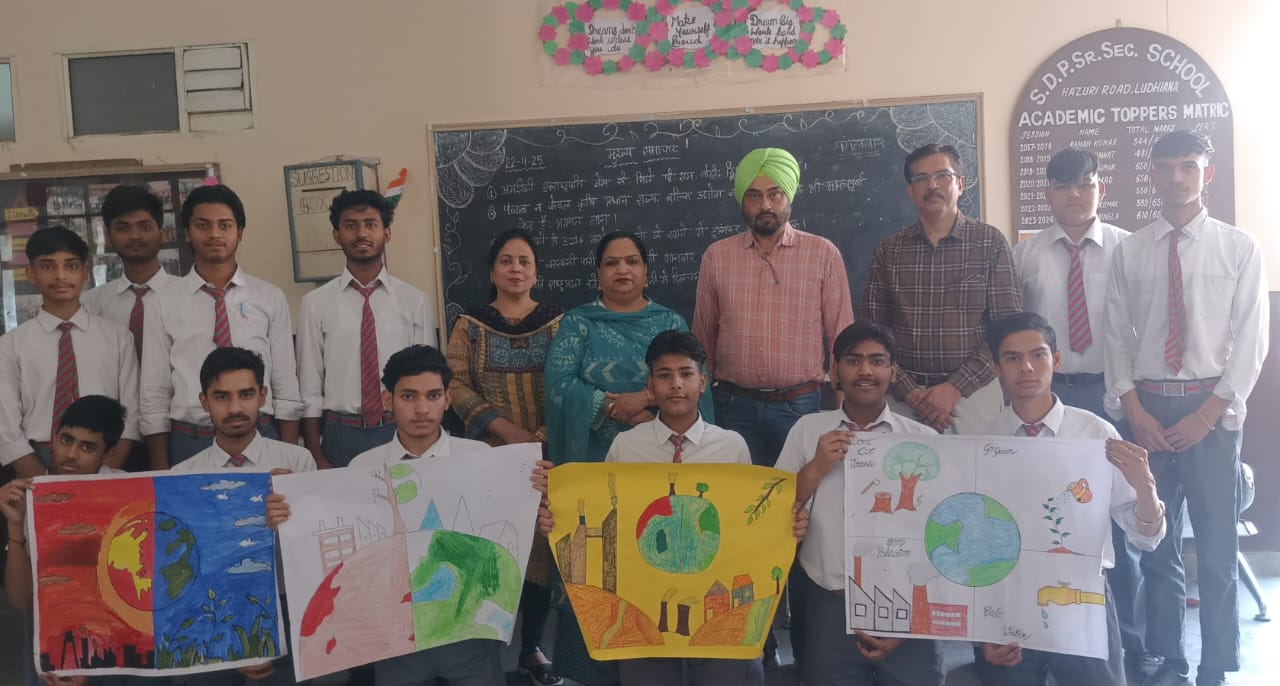 S.D.P CELEBRATED WORLD EARTH DAY 